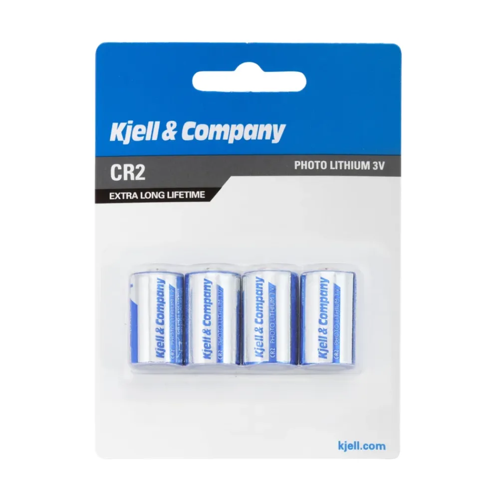 Kjell & Company Batterier|Batterier|CR2 Litiumbatteri 4-pk.