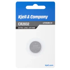 Kjell & Company Batterier|Batterier|Litiumbatteri CR2032 1-pk