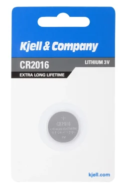 Kjell & Company Batterier|Batterier|Litiumbatteri CR2016 1-pk.