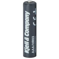 Kjell & Company Batterier|Batterier|Oppladbare AAA-batterier 950 mAh 4-pk.