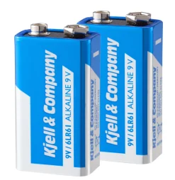 Kjell & Company Batterier|Batterier|9 V-batterier (PP3) 2-pakk