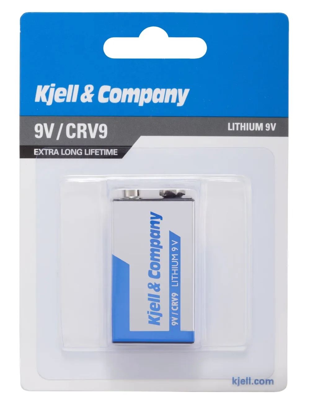 Kjell & Company Batterier|Batterier|9 V-litiumbatteri (CR-V9)