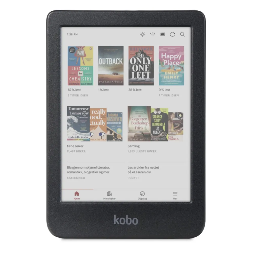 Kobo Lese & Nettbrett|Clara Colour Lesebrett 6"
