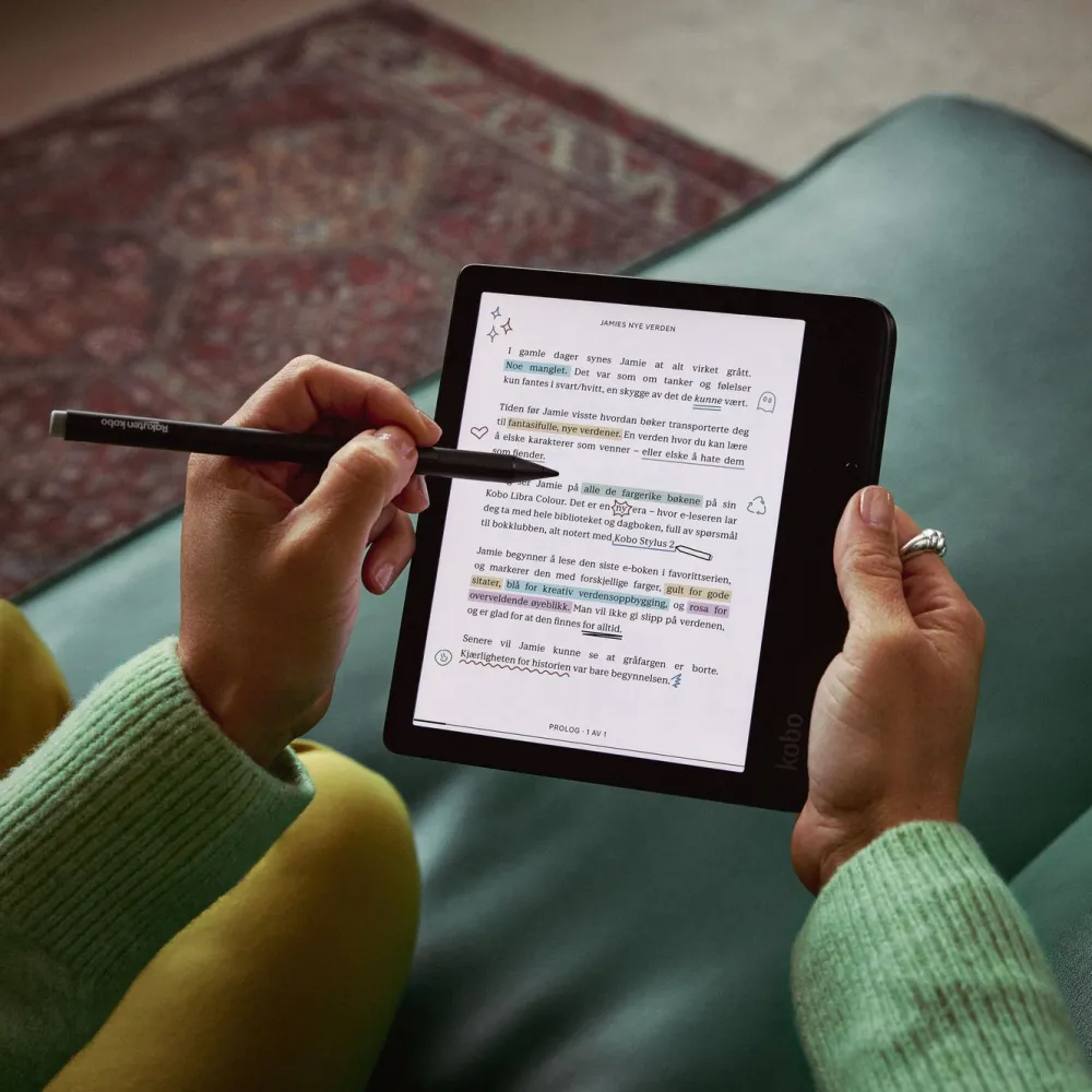 Kobo Lese & Nettbrett|Libra Colour Lesebrett 7"