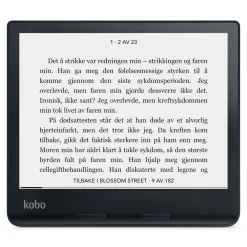Kobo Lese & Nettbrett|Sage Vanntett lesebrett 8” med wifi