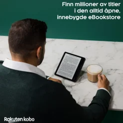 Kobo Lese & Nettbrett|Sage Vanntett lesebrett 8” med wifi