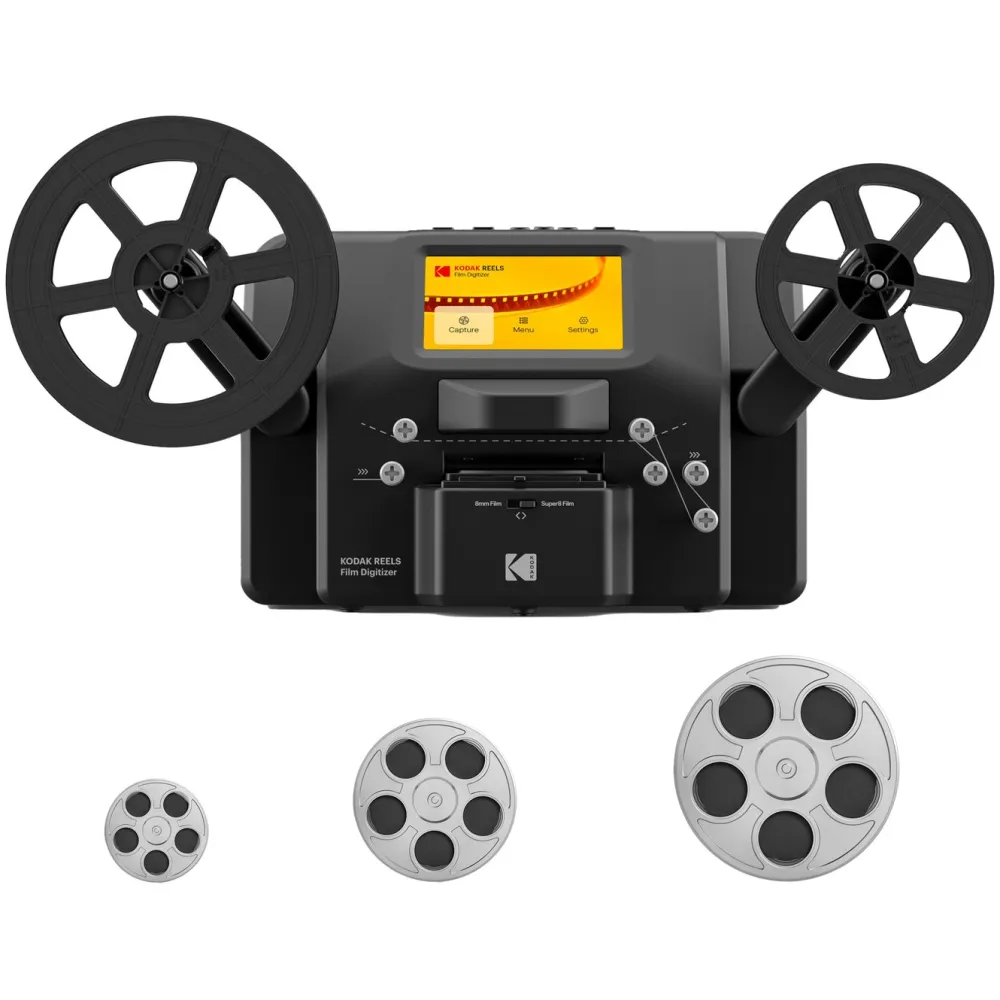 Kodak Digitaliser Lyd Og Bilde|Filmdigitalisator for 8 mm og Super 8-ruller