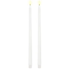 Kjell Julelys|Stemningsbelysning|Kronelys LED 2-pk.