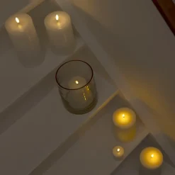 Kjell Julelys|Stemningsbelysning|Kubbelys LED 3-pk.