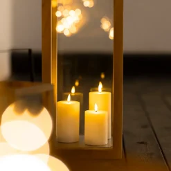 Kjell Julelys|Stemningsbelysning|Kubbelys LED 3-pk.