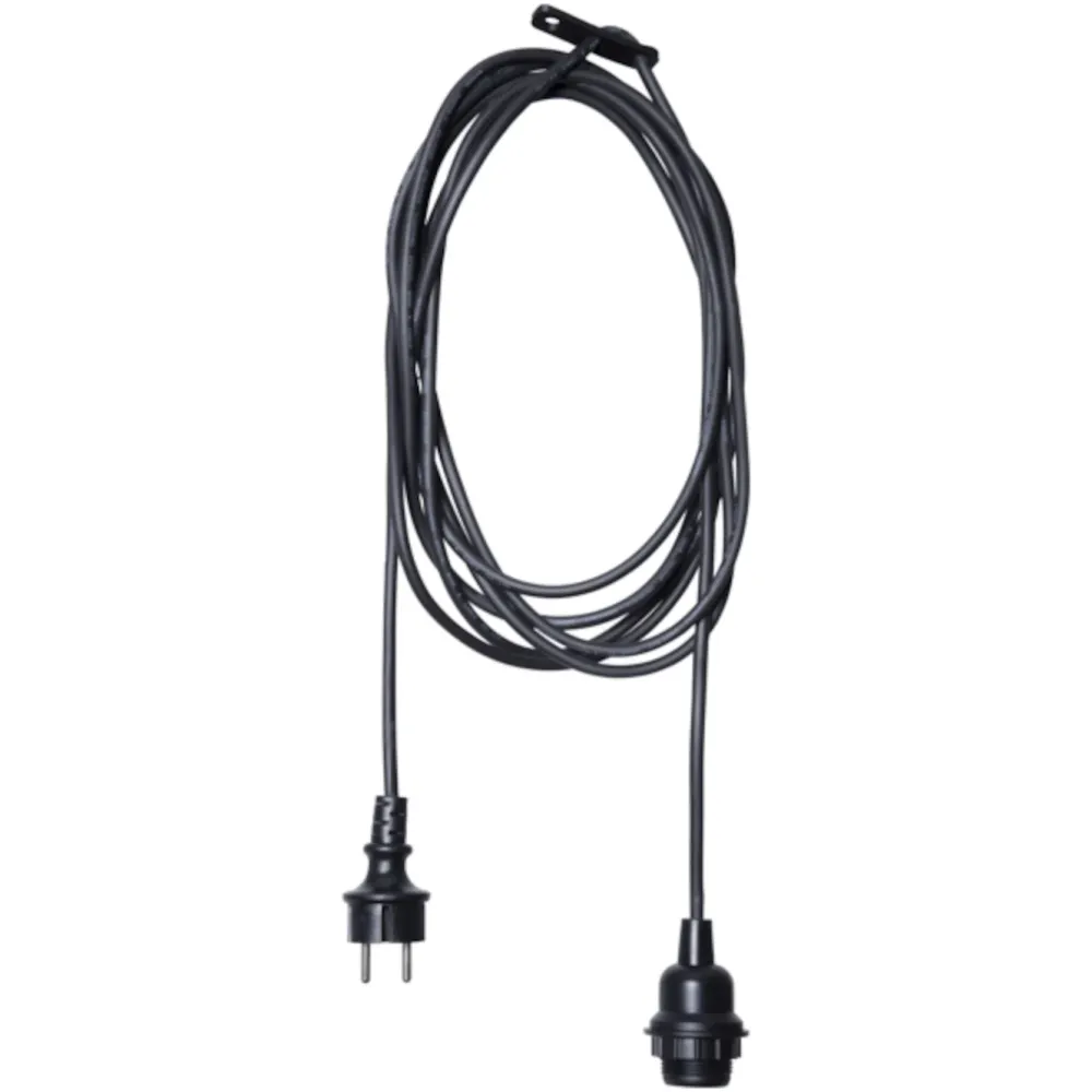 Kjell Lampetilbehør|Julelys|Lampeholder E27 med kabel