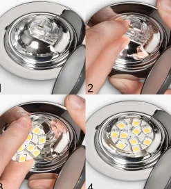 Kjell Lyslenker|Taklamper|LED-modul G4 230 lm