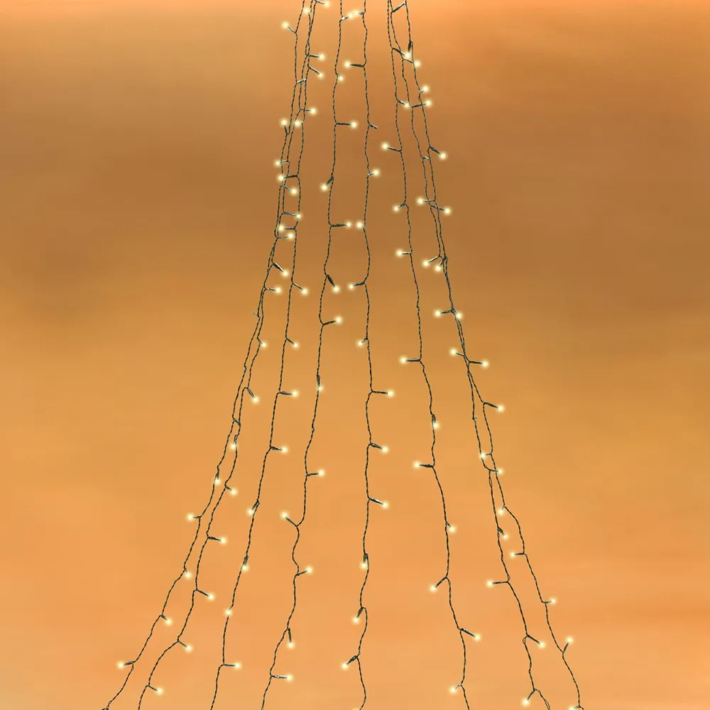 Ledsavers Lyslenker|Julelys|Juletrebelysning 160 LED