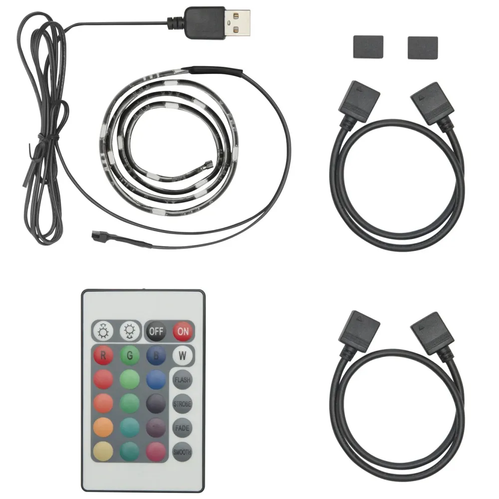 Ledsavers Tv Og Tilbehør|Led-Lister|LED-list for TV RGB 3-pk.