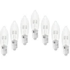 Ledsavers Julelys|Lyskilder|Reservepære til adventsstaker LED 7-pk.
