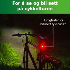 Ledsavers Fritid|Sykkelbelysning|Sykkellykter