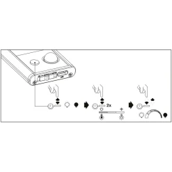 LEDVANCE Led-Lister|Oppladbar LED-list med bevegelsessensor og skumringsrele