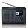 Lenco Musikkspiller Og Radio|DAR-017BK DAB+ FM-radio med Bluetooth
