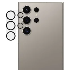 Linocell Mobildeksler & Etui|Elite Ekstreme Beskytter for kameralinsen på Galaxy S24 Ultra