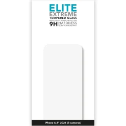 Linocell Skjermbeskytter|Elite Ekstreme Skjermbeskytter for iPhone 16 Pro