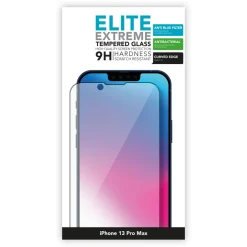 Linocell Skjermbeskytter|Elite Extreme Anti-Blue Skjermbeskytter for iPhone 13 Pro Max og 14 Plus