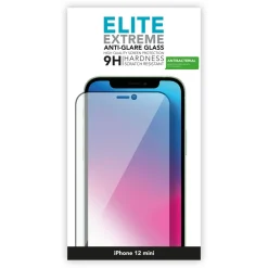 Linocell Skjermbeskytter|Elite Extreme Anti-Glare Skjermbeskytter for iPhone 12 Mini
