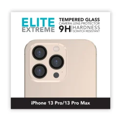 Linocell Mobildeksler & Etui|Elite Extreme Beskyttelse for kameralinsen på iPhone 13 Pro og 13 Pro Max