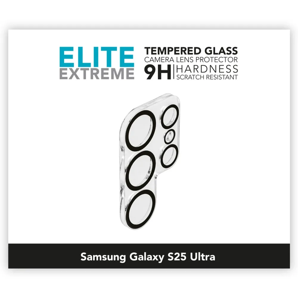 Linocell Skjermbeskytter|Elite Extreme Beskyttelse for kameralinsen Galaxy S25 Ultra