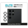Linocell Mobildeksler & Etui|Elite Extreme Beskyttelse for kameralinsen på Galaxy S23 Ultra