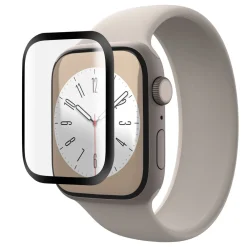 Linocell Smart Ring|Smartklokker Og Ringer|Elite Extreme Curved Skjermbeskytter for Apple Watch Series 7, 8 og 9 41 mm