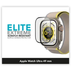 Linocell Smart Ring|Smartklokker Og Ringer|Elite Extreme Curved Skjermbeskytter for Apple Watch Ultra 49 mm