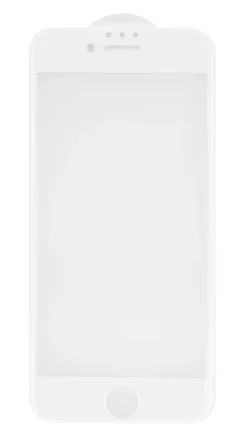 Linocell Skjermbeskytter|Elite Extreme Curved Skjermbeskytter for iPhone 6, 7 og 8 Hvit