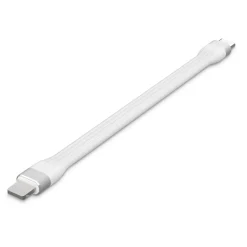 Linocell Kabler Og Adaptere|Iphone-Tilbehør|Flat USB-C til Lightning-kabel 13 cm