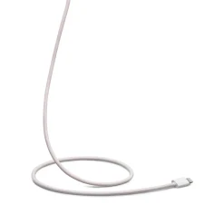 Linocell Kabler Og Adaptere|Lightning|Flettet USB-A- til Lightning-kabel Rosa 2 m