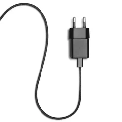 Linocell Kabler Og Adaptere|Lightning|Flettet USB-C- til Lightning-kabel Svart 1 m