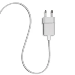 Linocell Kabler Og Adaptere|Lightning|Flettet USB-C- til Lightning-kabel Hvit 1 m