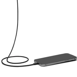 Linocell Kabler Og Adaptere|Iphone-Tilbehør|Flettet USB-C- til USB-C-kabel 60W Svart 0,5 m