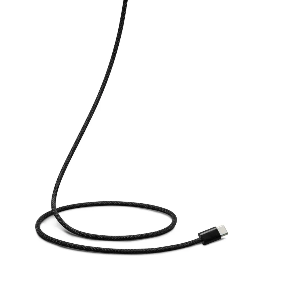 Linocell Kabler Og Adaptere|Iphone-Tilbehør|Flettet USB-C- til USB-C-kabel 60W Svart 0,5 m