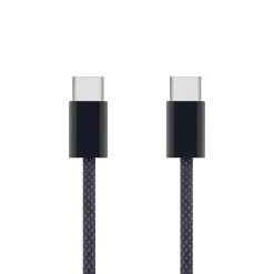 Linocell Kabler Og Adaptere|Lightning|Flettet USB-C- til USB-C-kabel 240W Svart 1 m
