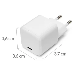 Linocell Mobiltelefonladere|GaN-hurtiglader 65 W PD 3.2 med USB-C-port