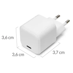 Linocell Iphone-Tilbehør|Datamus|GaN USB-C-lader med PD 65 W