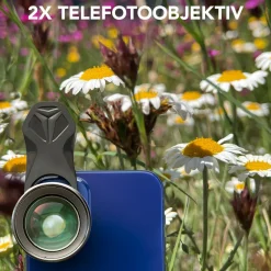 Linocell Kabler Og Adaptere|Lightning|5-i-1 Objektiv-kit for mobilkamera