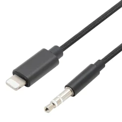 Linocell Kabler Og Adaptere|Iphone-Tilbehør|Lightning til 3,5 mm-kabel 1 m