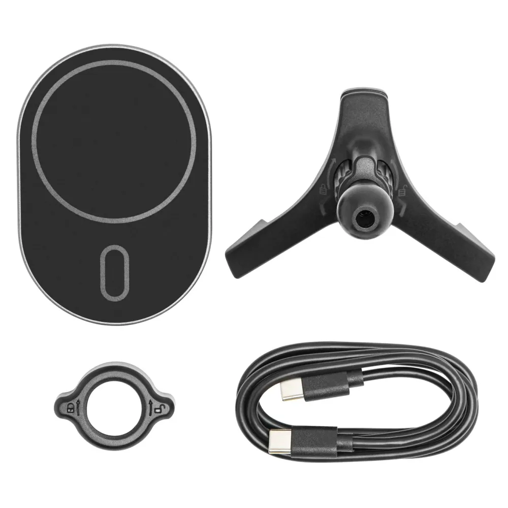 Linocell Iphone-Tilbehør|Mobiltelefonholder|Magsafe-ladeplate for bilen 15 W