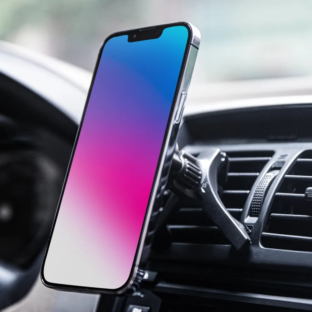 Linocell Iphone-Tilbehør|Mobiltelefonholder|Magsafe-ladeplate for bilen 15 W