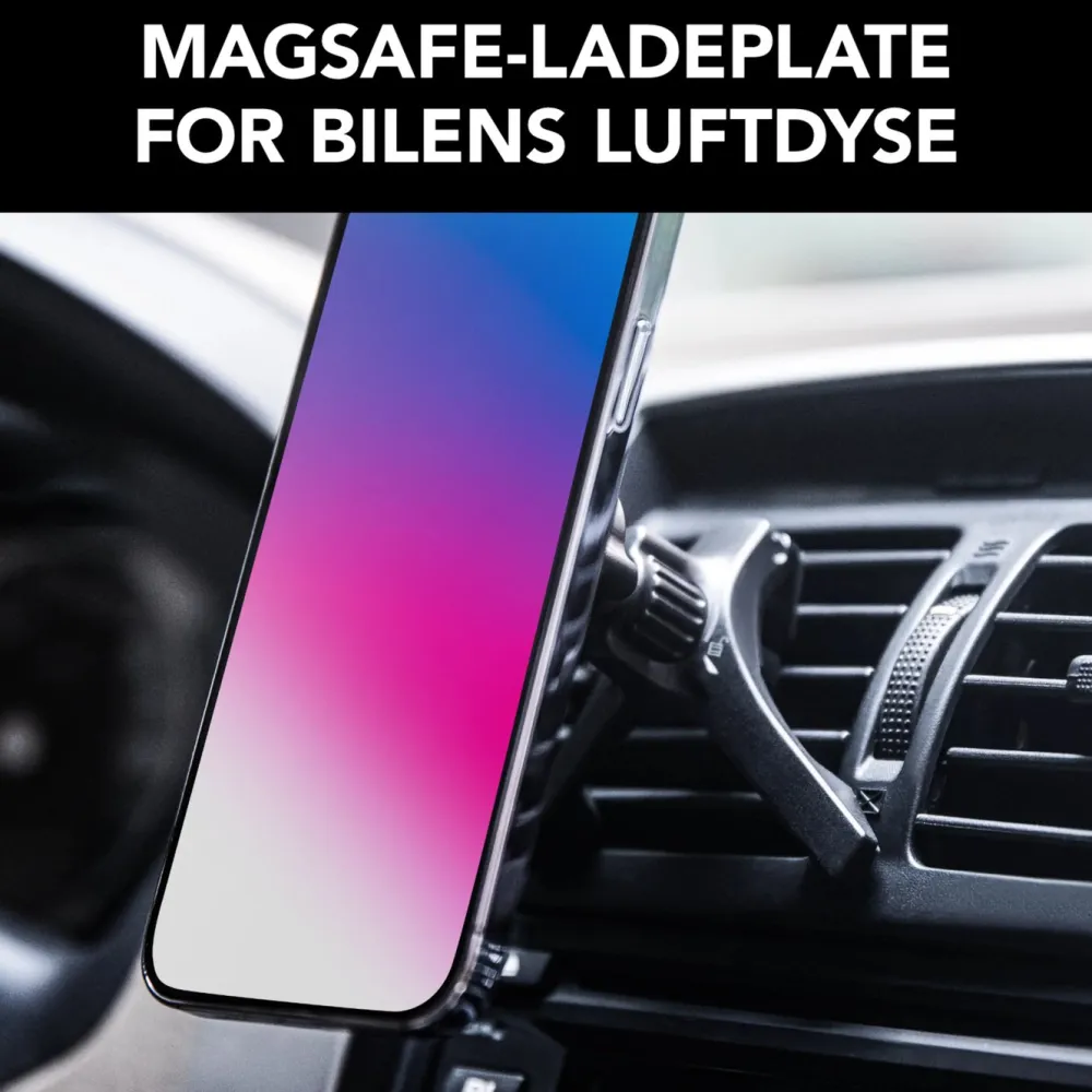 Linocell Iphone-Tilbehør|Mobiltelefonholder|Magsafe-ladeplate for bilen 15 W