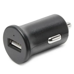 Linocell Biltilbehør|Mobiltelefonladere|Mini USB-billader 2,4 A Svart