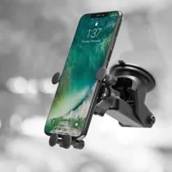 Linocell Mobiltelefonholder|Mobilholder med hurtigfeste for frontrute