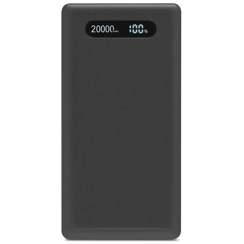 Linocell Kabler Og Adaptere|Iphone-Tilbehør|Powerbank 20000 mAh med 20W lading Svart