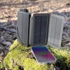 Linocell Powerbank|Mobiltelefonladere|Powerbank med solcellelading 16 000 mAh